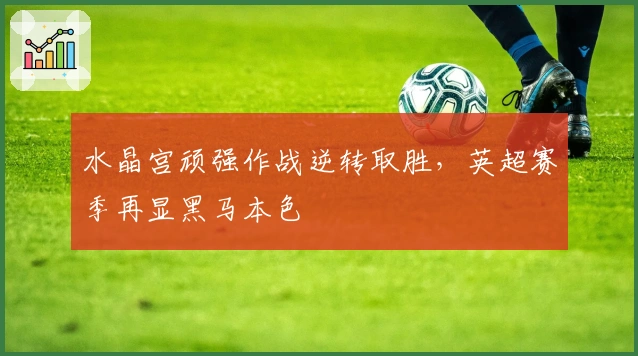 水晶宫顽强作战逆转取胜，英超赛季再显黑马本色
